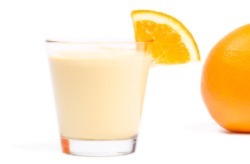 Tropical Orange Creamsicle Milkshake