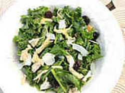 Warm Kale and Curried Chicken Salad