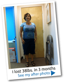 Lost 38lbs.